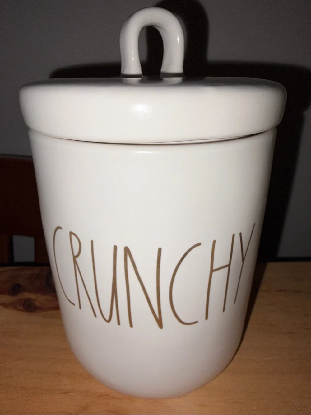 Rae Dunn CRUNCHY canister